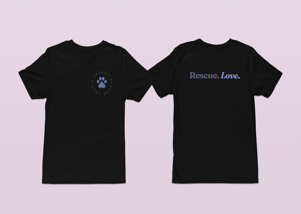 Love's Rescue Love T-Shirt - Ruff Life Rescue Wear