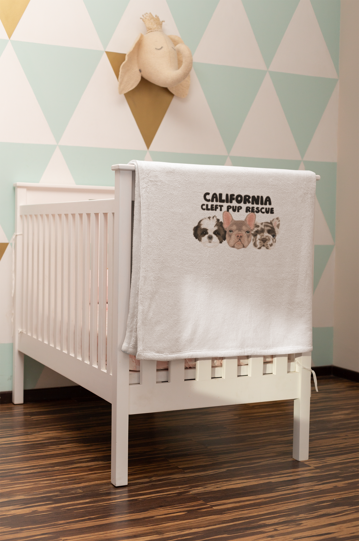 Cleft Rescue Blankets | Dog Blanket or Baby Blanket - Ruff Life Rescue Wear
