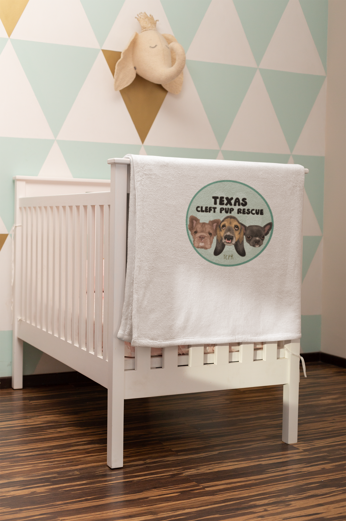 Cleft Rescue Blankets | Dog Blanket or Baby Blanket - Ruff Life Rescue Wear