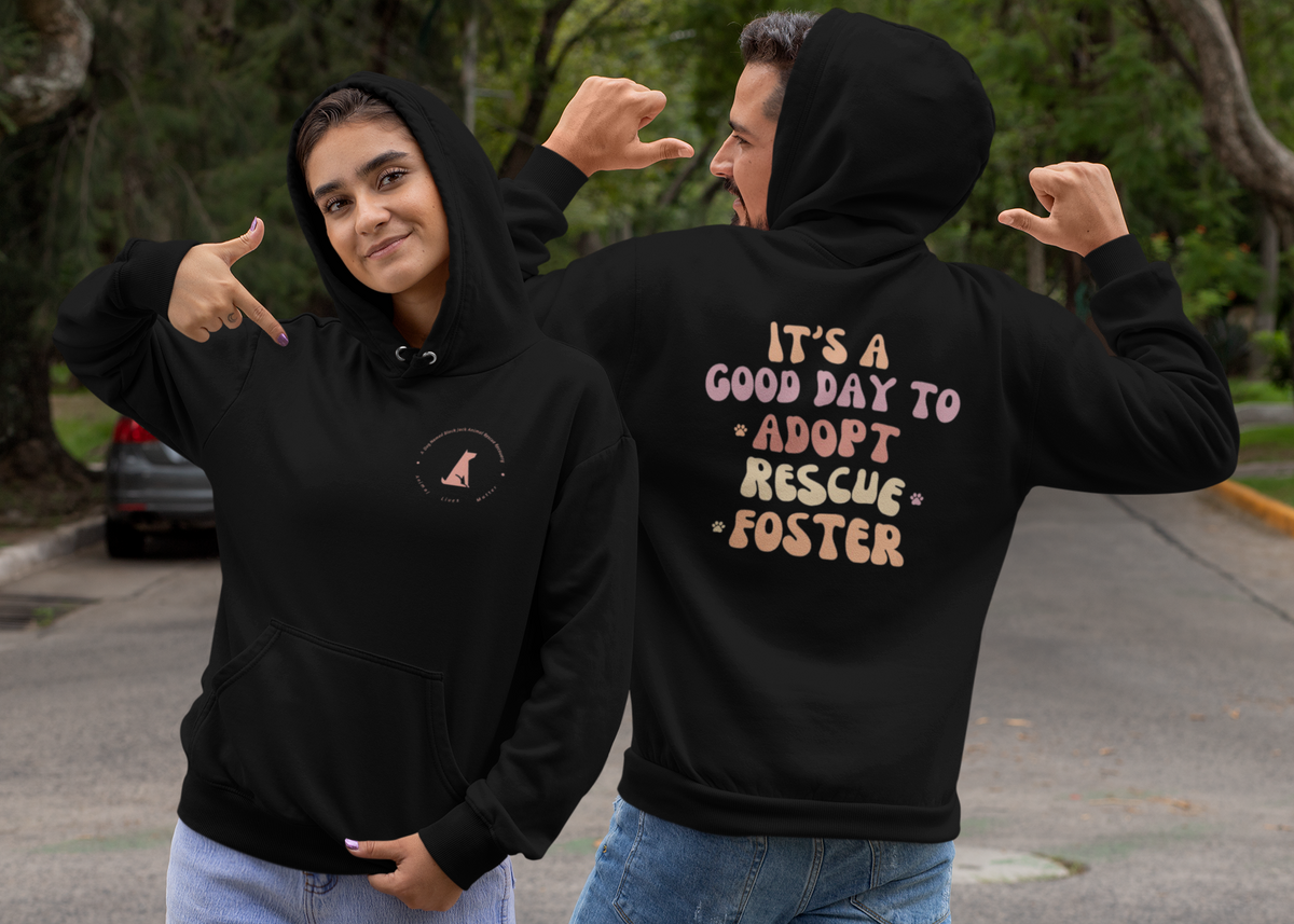 Good Day Fleece Pullover Hoodie (Several Colors Available) - Ruff Life Rescue Wear