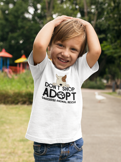 Underdog Adopt Youth T-shirt - Ruff Life Rescue Wear