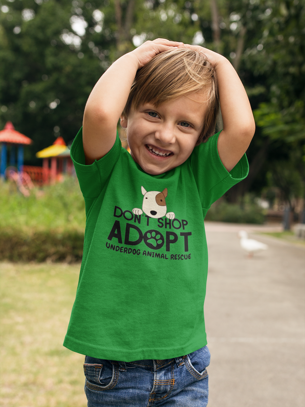 Underdog Adopt Youth T-shirt - Ruff Life Rescue Wear