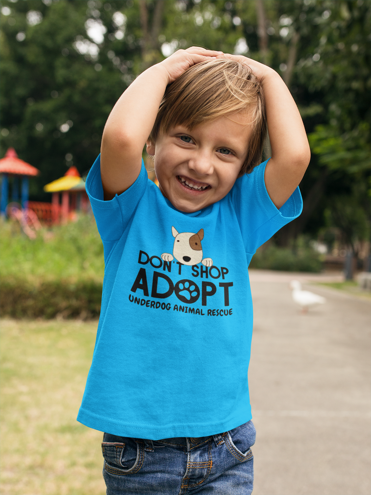 Underdog Adopt Youth T-shirt - Ruff Life Rescue Wear