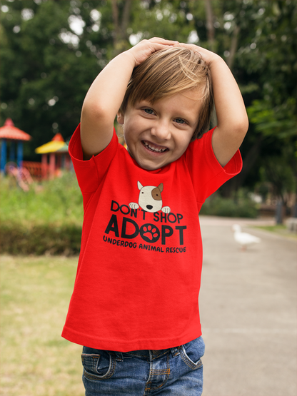 Underdog Adopt Youth T-shirt - Ruff Life Rescue Wear