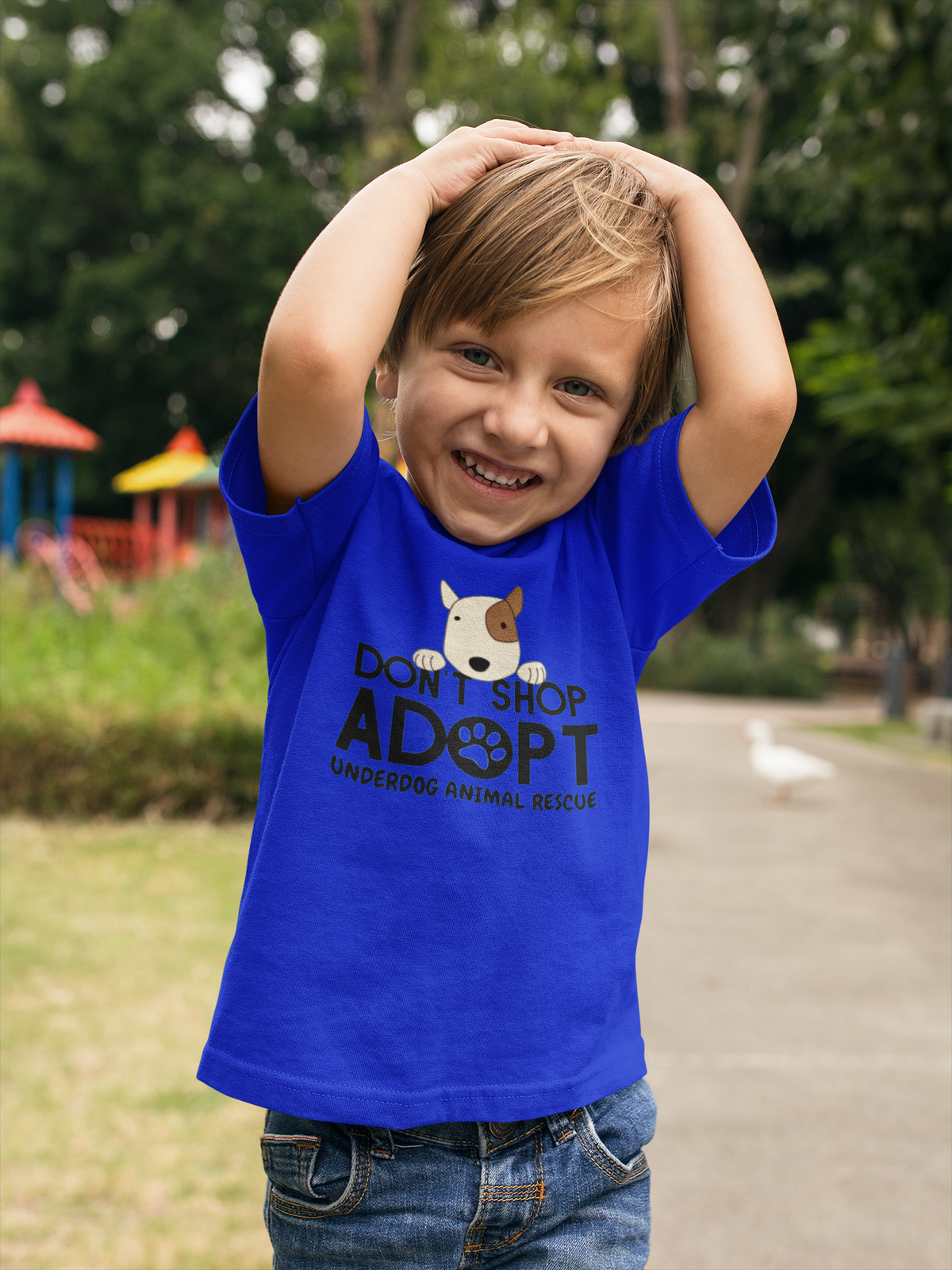Underdog Adopt Youth T-shirt - Ruff Life Rescue Wear