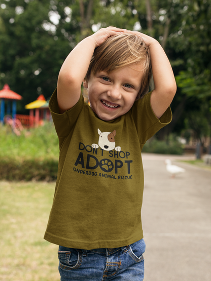Underdog Adopt Youth T-shirt - Ruff Life Rescue Wear