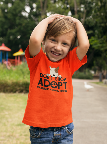 Underdog Adopt Youth T-shirt - Ruff Life Rescue Wear