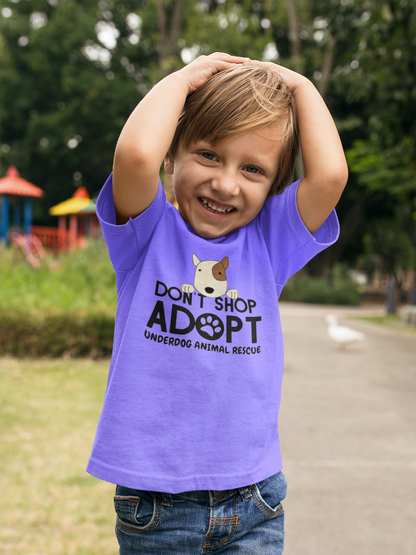 Underdog Adopt Youth T-shirt - Ruff Life Rescue Wear