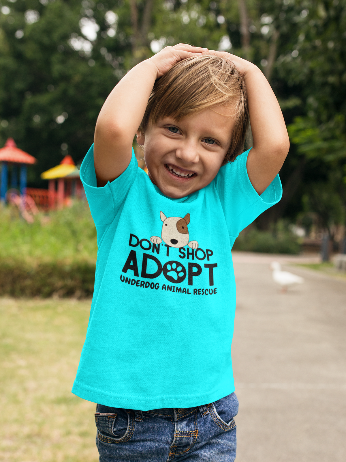 Underdog Adopt Youth T-shirt - Ruff Life Rescue Wear