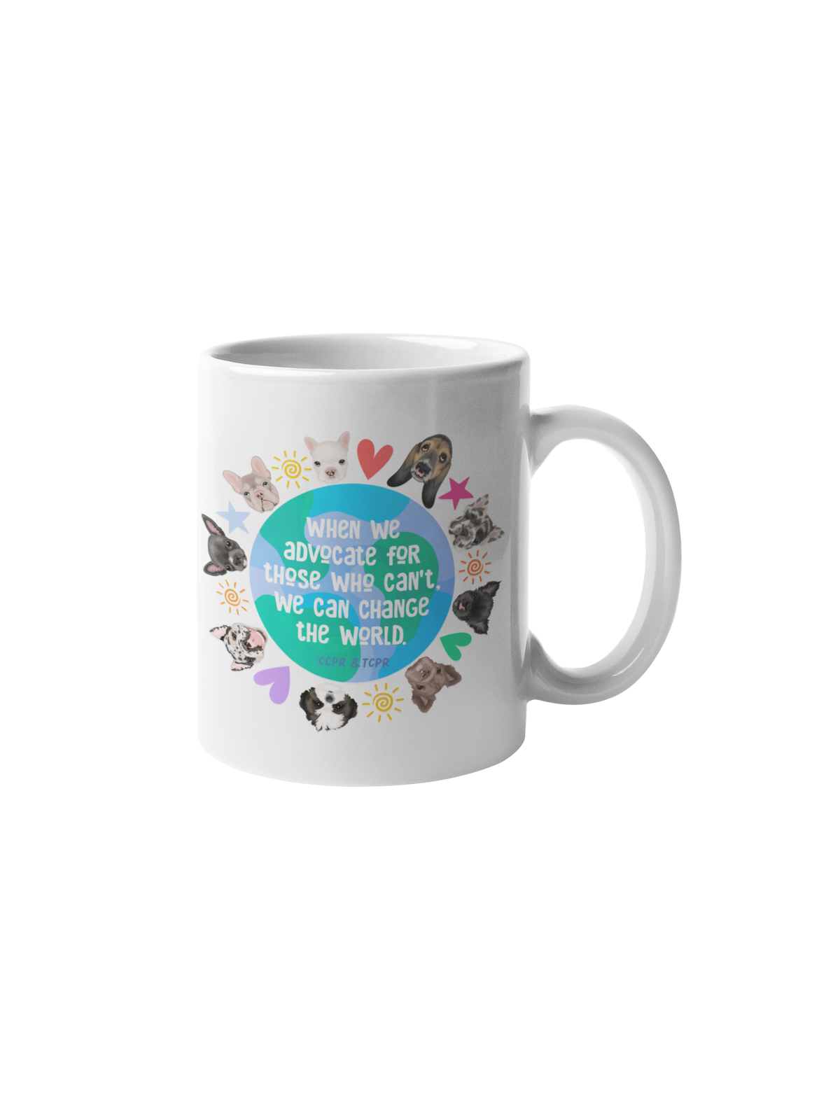 Rescue Ceramic Mug | 11oz or 15oz Coffee Cup - Ruff Life Rescue Wear