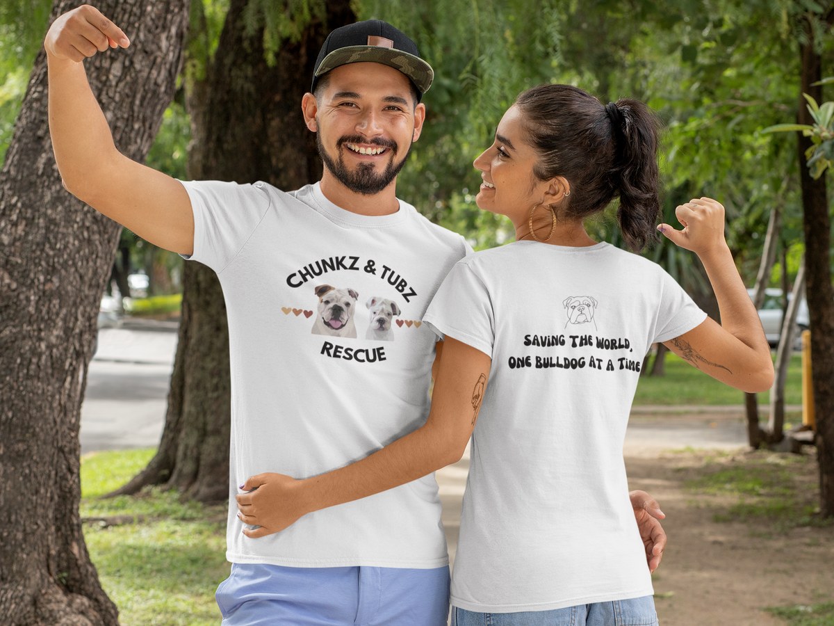 Chunkz & Tubz Rescue Tee | Available in Several Colors - Ruff Life Rescue Wear