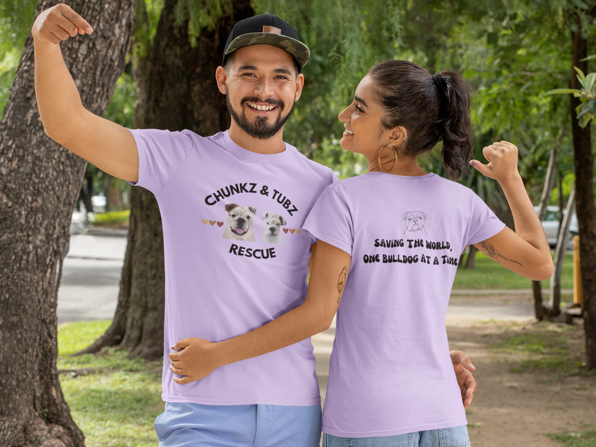Chunkz & Tubz Rescue Tee | Available in Several Colors - Ruff Life Rescue Wear