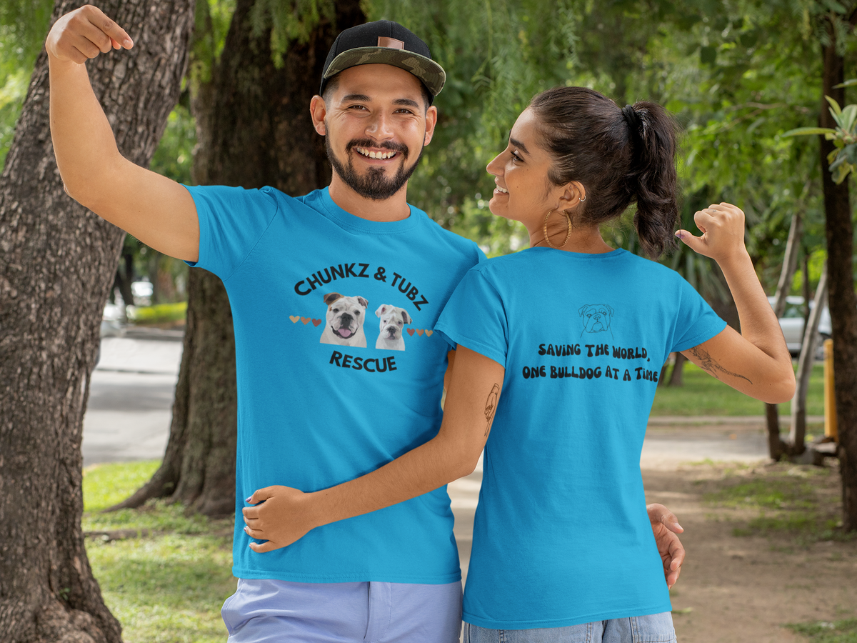 Chunkz & Tubz Rescue Tee | Available in Several Colors - Ruff Life Rescue Wear