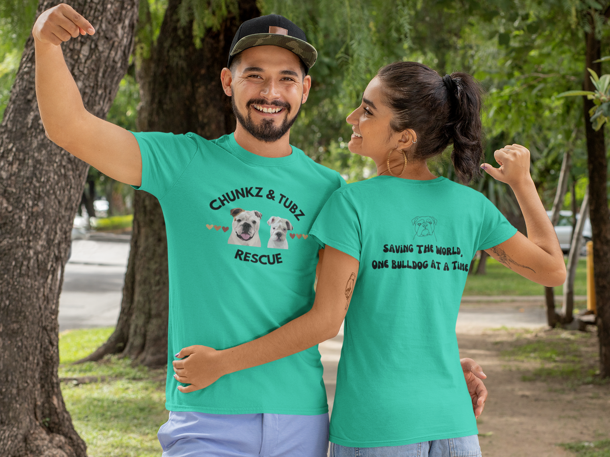 Chunkz & Tubz Rescue Tee | Available in Several Colors - Ruff Life Rescue Wear
