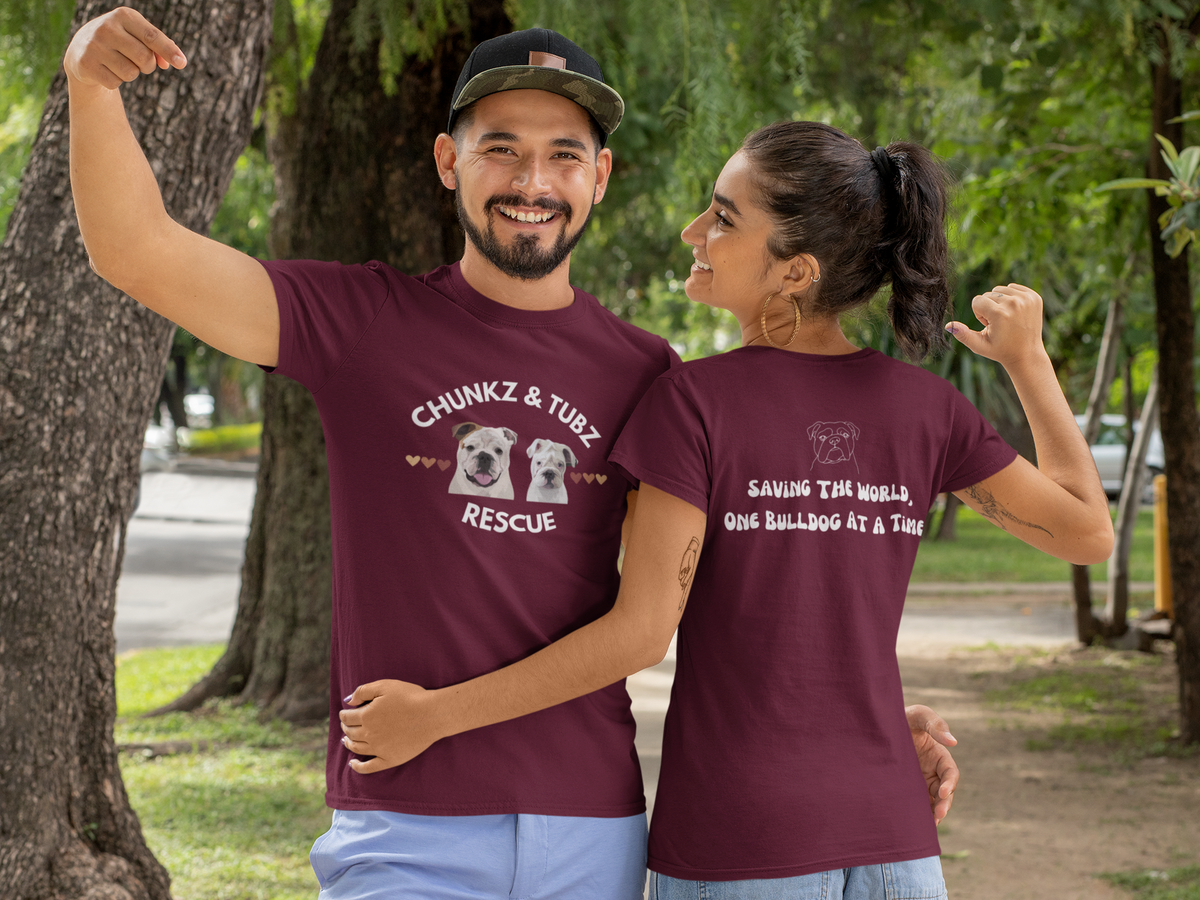 Chunkz & Tubz Rescue Tee | Available in Several Colors - Ruff Life Rescue Wear