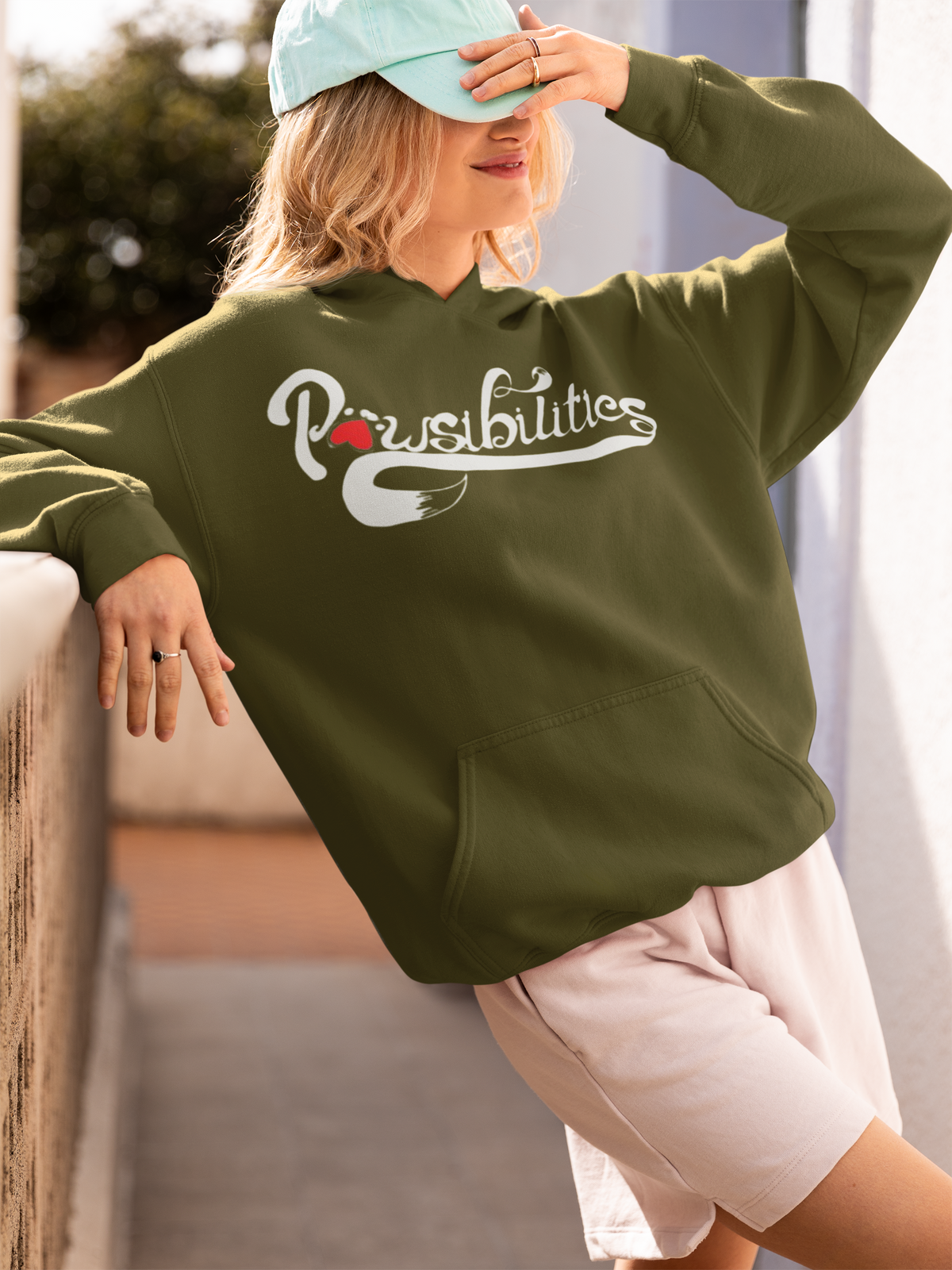 Pawsibilities Pullover Hoodie (Available in several colors) - Ruff Life Rescue Wear