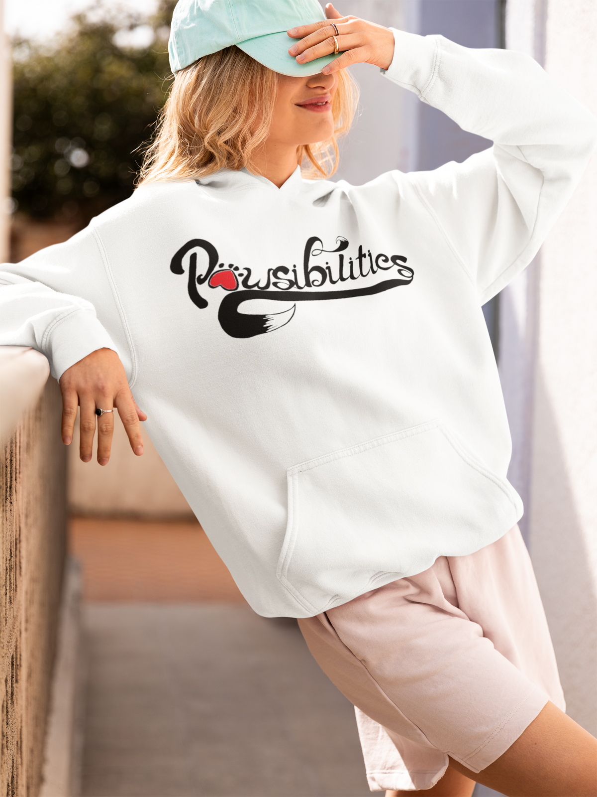 Pawsibilities Pullover Hoodie (Available in several colors) - Ruff Life Rescue Wear