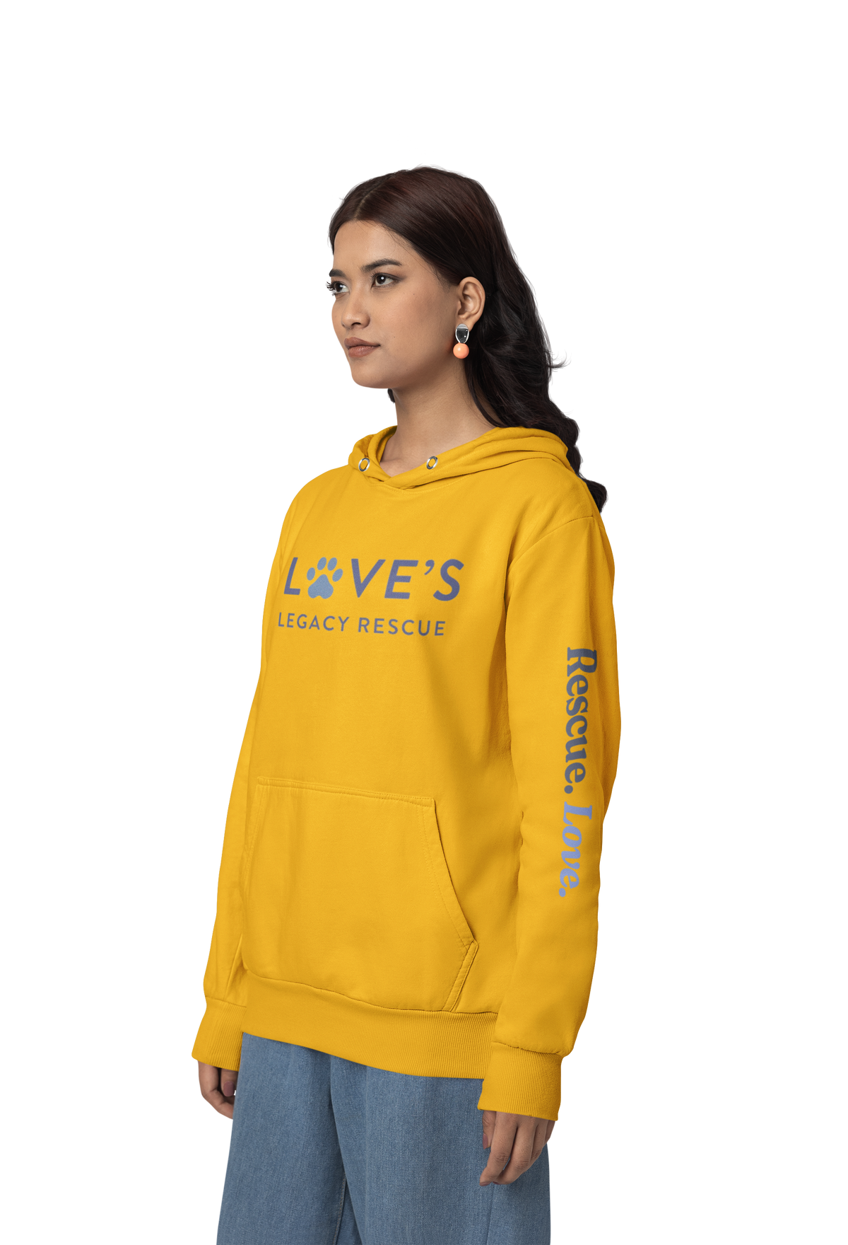 Love's Fleece Pullover Hoodie (Available in several colors) - Ruff Life Rescue Wear