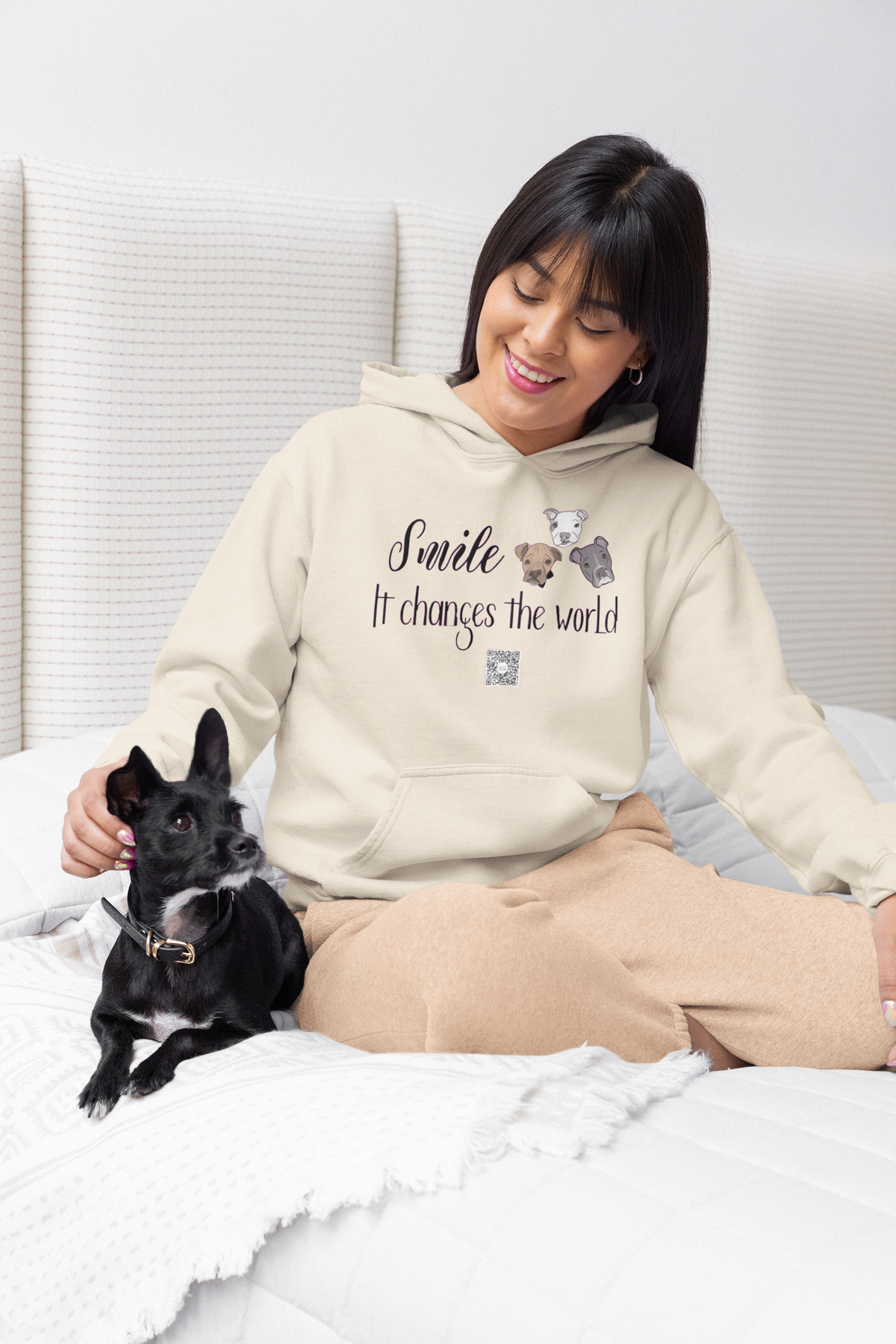 Cleft Pup Brigade Pullover Hoodie Smile (Available in several colors) - Ruff Life Rescue Wear