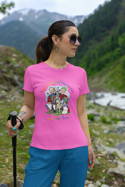 Angels Ladies Tee (Available in several colors) - Ruff Life Rescue Wear