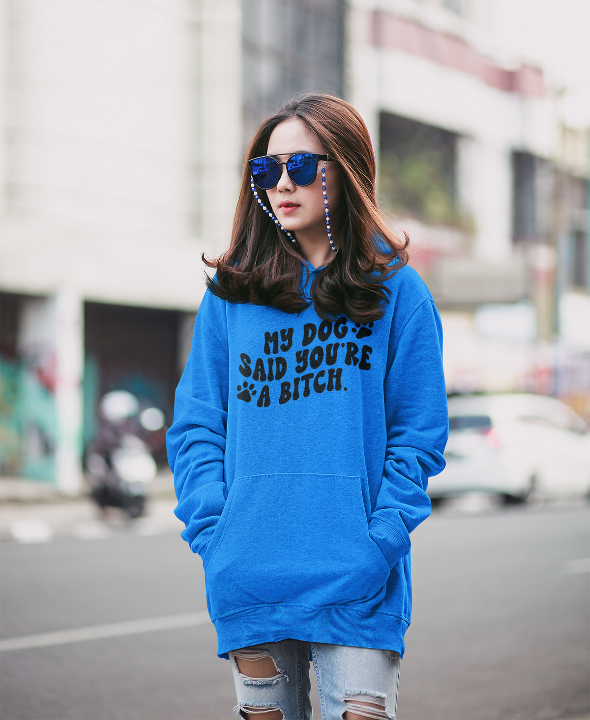 My Dog Said - Super Soft Fleece Hoodie - Ruff Life Rescue Wear