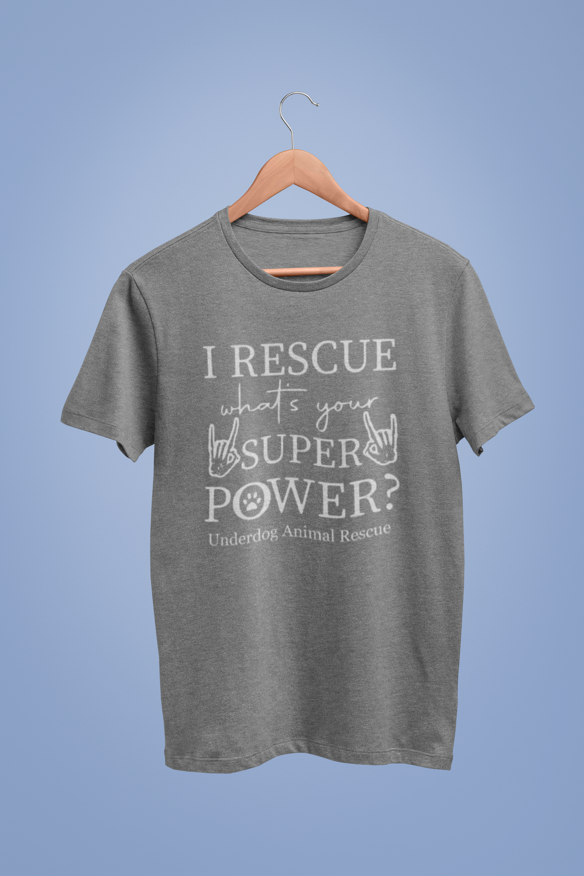 Super Power TriBlend Tee (available in several colors) - Ruff Life Rescue Wear
