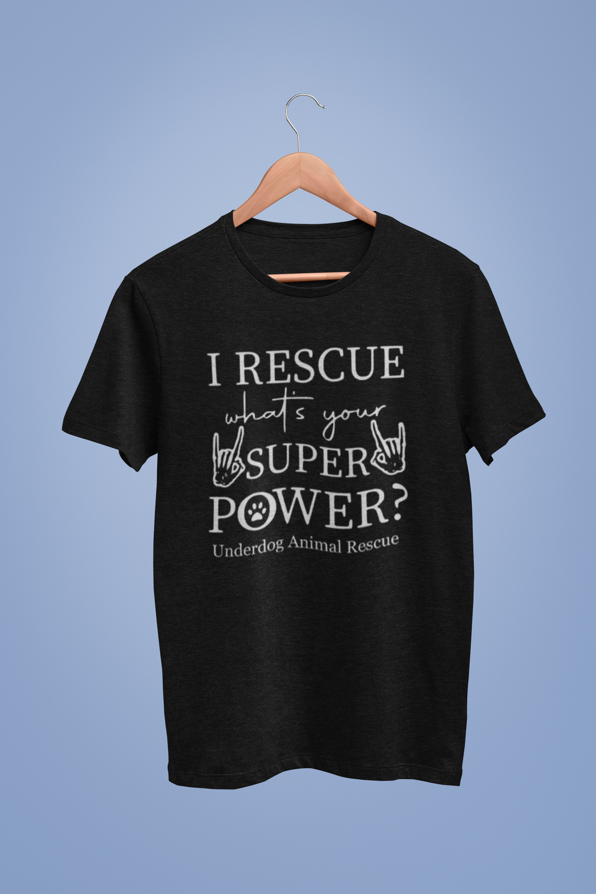 Super Power TriBlend Tee (available in several colors) - Ruff Life Rescue Wear