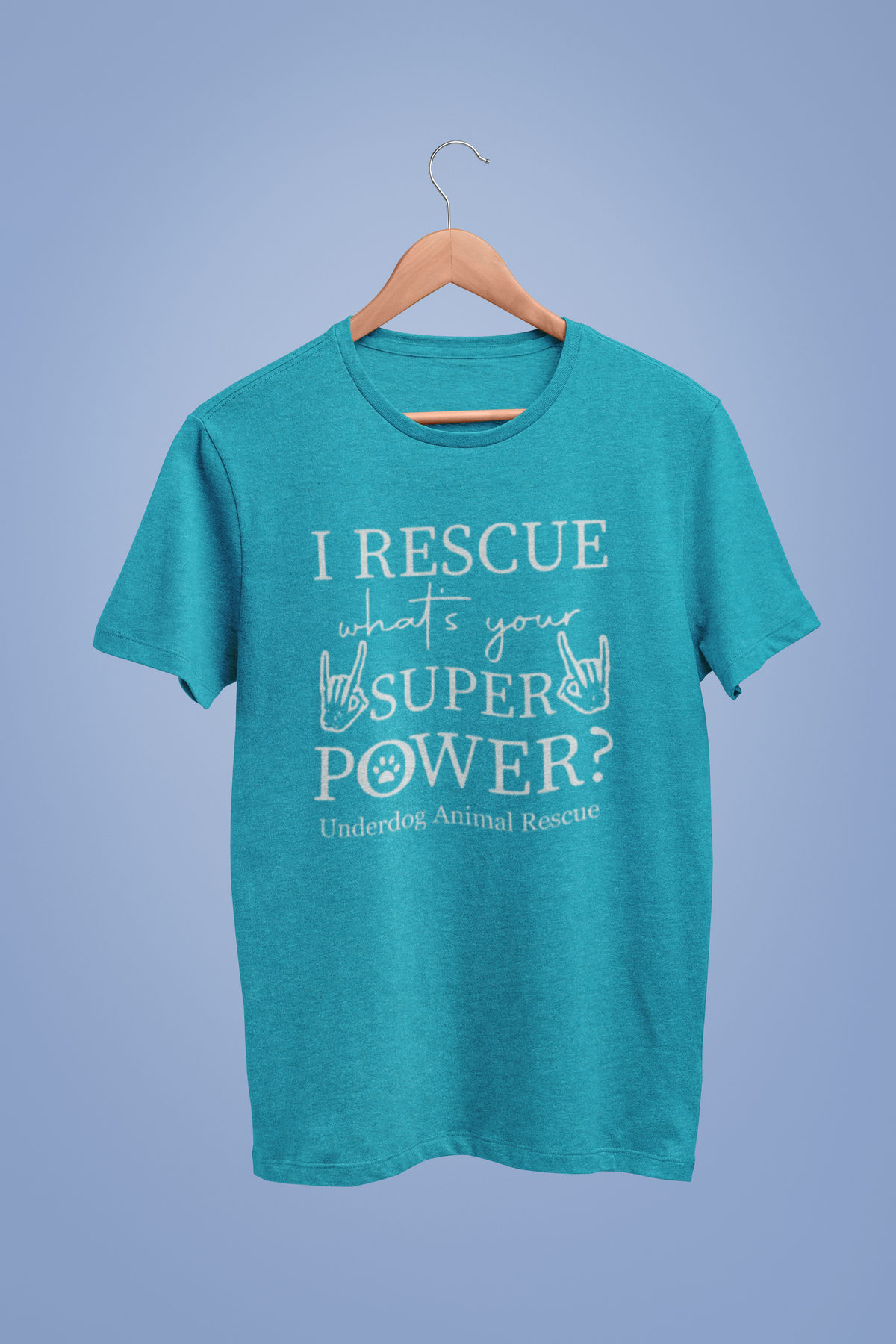 Super Power TriBlend Tee (available in several colors) - Ruff Life Rescue Wear