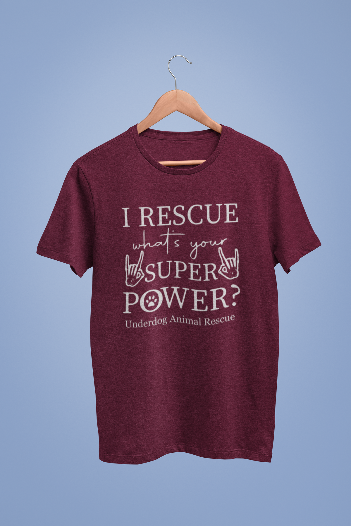 Super Power TriBlend Tee (available in several colors) - Ruff Life Rescue Wear