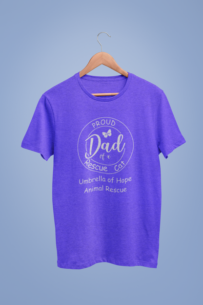Dog/Cat Mom or Dad Soft TriBlend Tee (available in several colors) - Ruff Life Rescue Wear