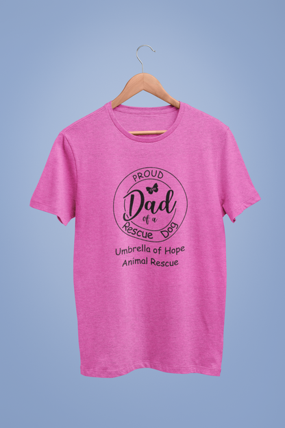 Dog/Cat Mom or Dad Soft TriBlend Tee (available in several colors) - Ruff Life Rescue Wear