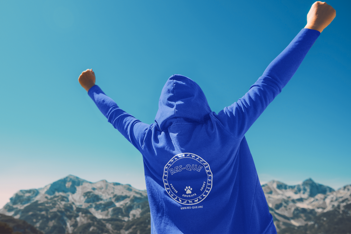 Res-Que Zip Up Hoodie (Available in several colors) - Ruff Life Rescue Wear