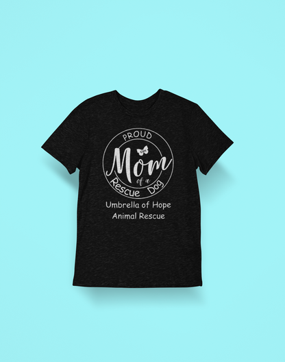 Dog/Cat Mom or Dad Soft TriBlend Tee (available in several colors) - Ruff Life Rescue Wear