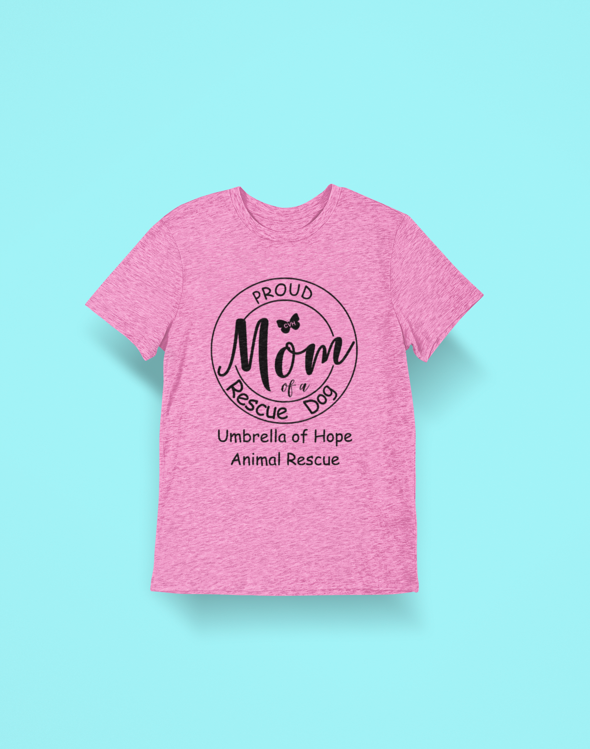 Dog/Cat Mom or Dad Soft TriBlend Tee (available in several colors) - Ruff Life Rescue Wear
