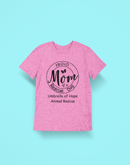 Dog/Cat Mom or Dad Soft TriBlend Tee (available in several colors) - Ruff Life Rescue Wear