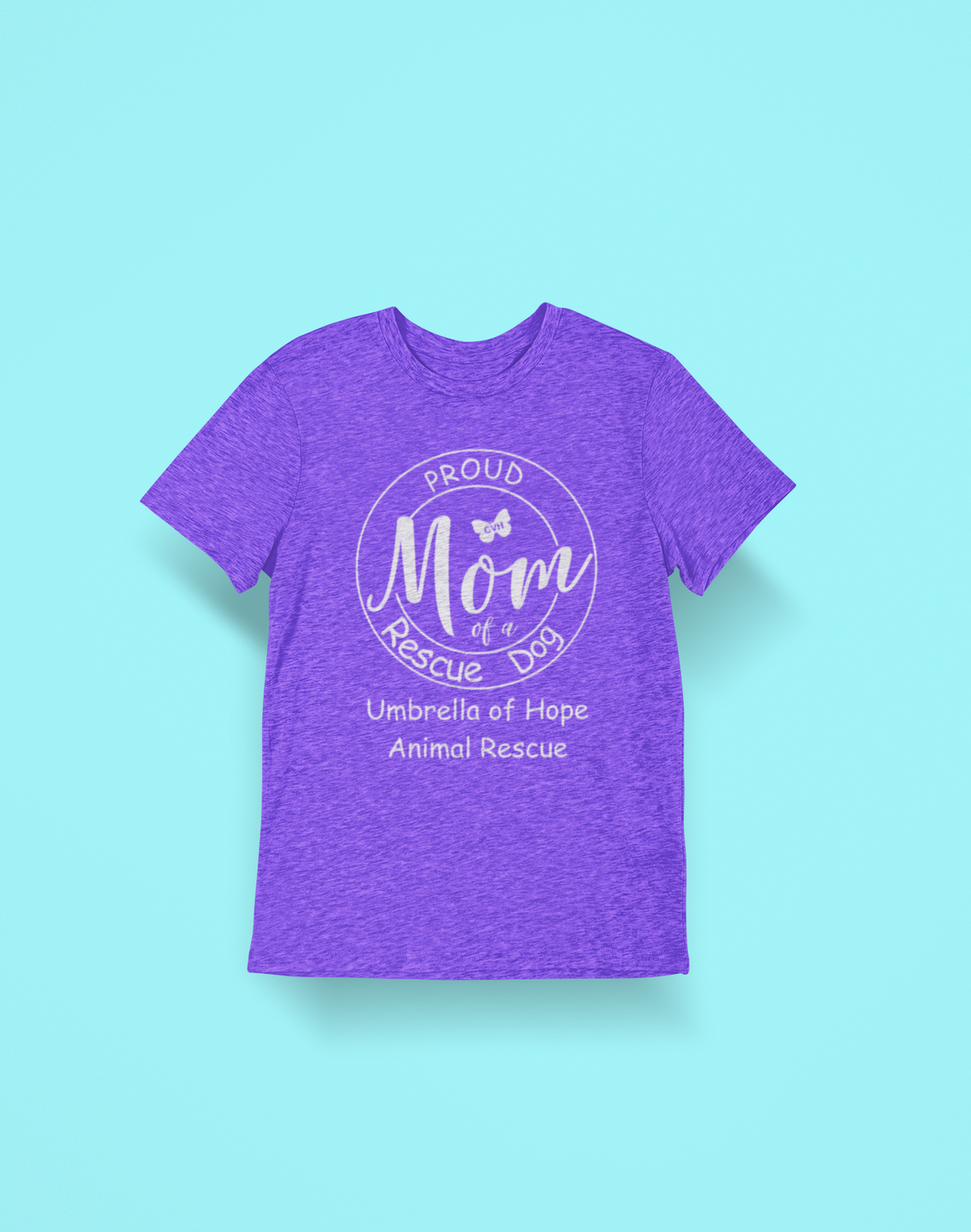 Dog/Cat Mom or Dad Soft TriBlend Tee (available in several colors) - Ruff Life Rescue Wear