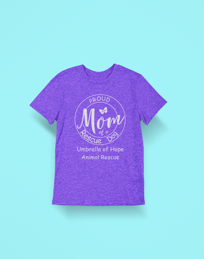 Dog/Cat Mom or Dad Soft TriBlend Tee (available in several colors) - Ruff Life Rescue Wear
