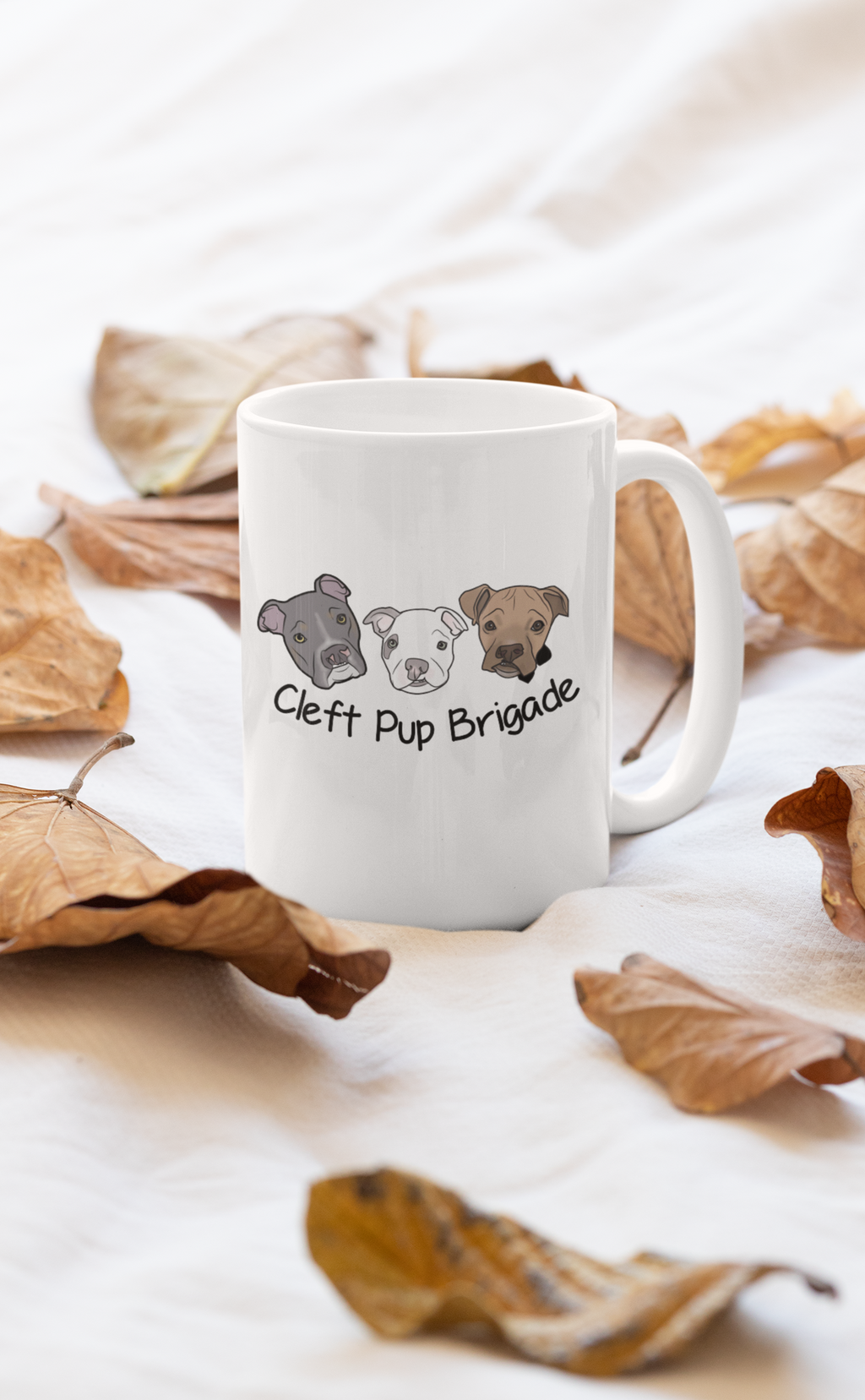 Cleft Pup Brigade Coffee Mug - Ruff Life Rescue Wear