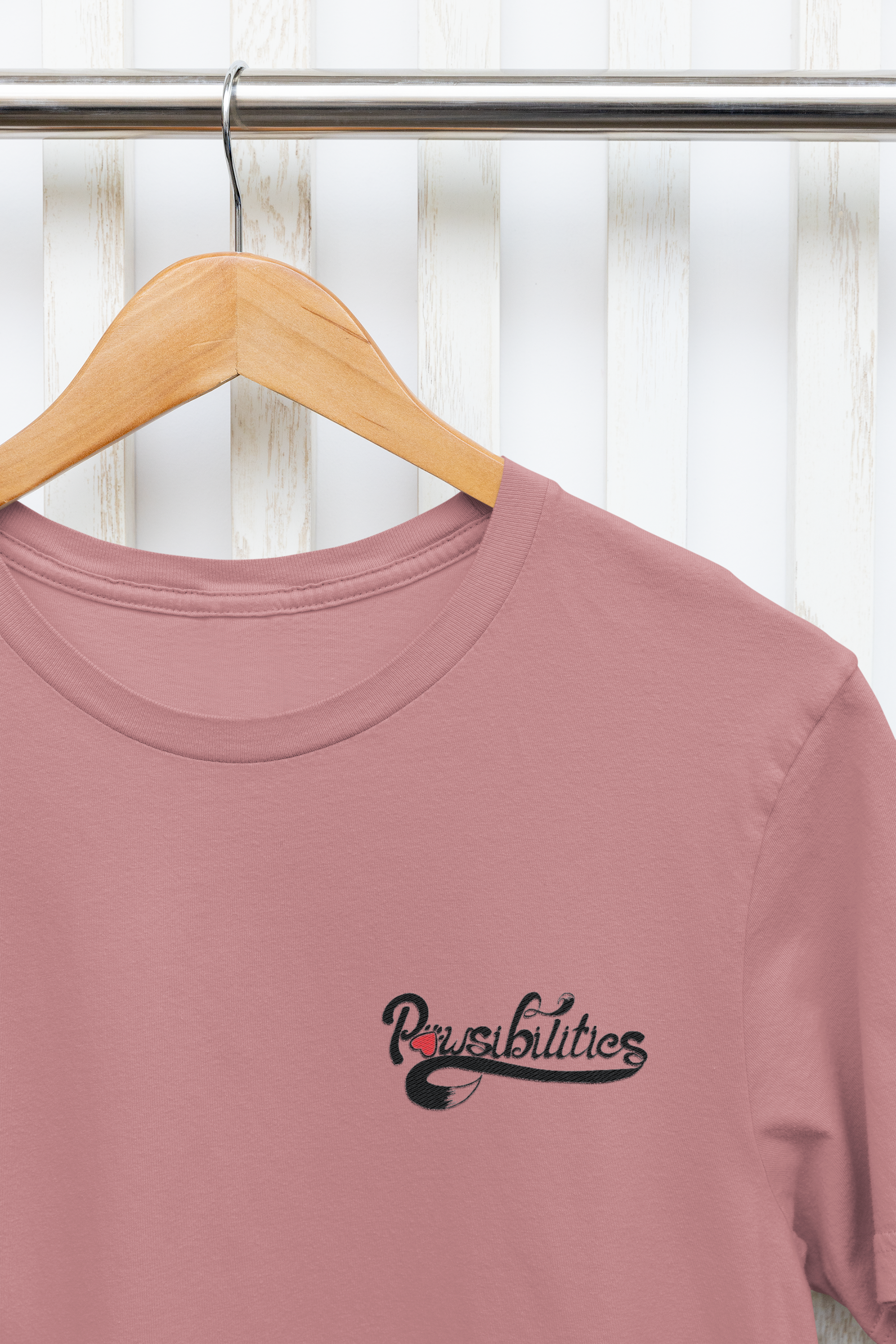 Pawsibilities Small Logo Unisex Tee (available in several colors)