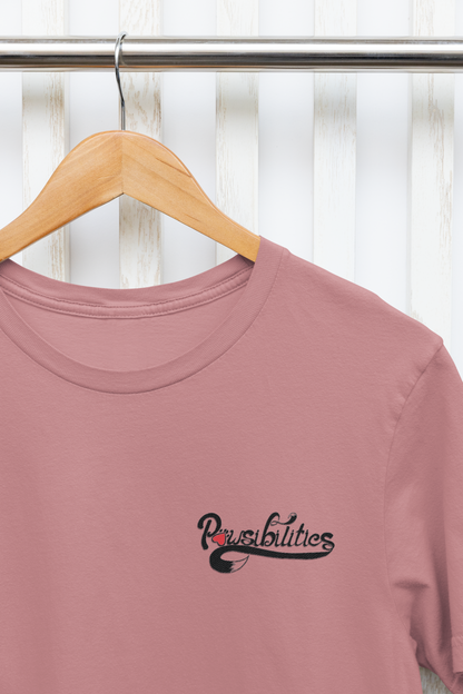 Pawsibilities Small Logo Unisex Tee (available in several colors) - Ruff Life Rescue Wear