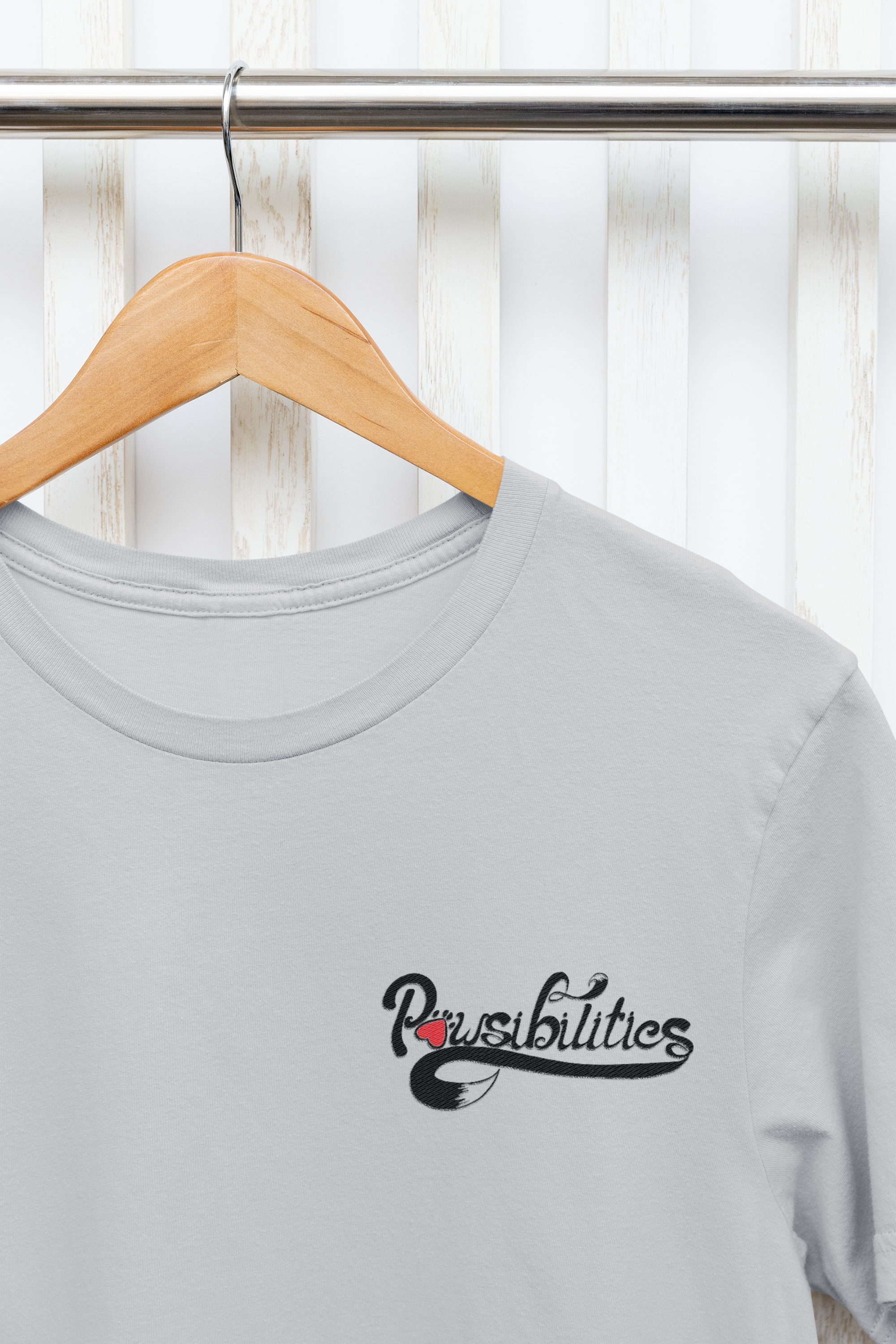 Pawsibilities Small Logo Unisex Tee (available in several colors)