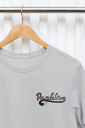 Pawsibilities Small Logo Unisex Tee (available in several colors)