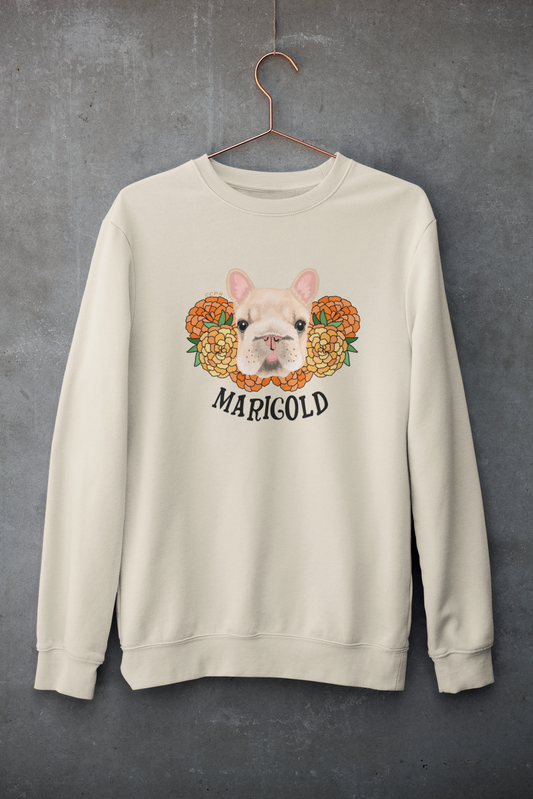 Marigold Crewneck Sweatshirt (Available in many fun colors) - Ruff Life Rescue Wear