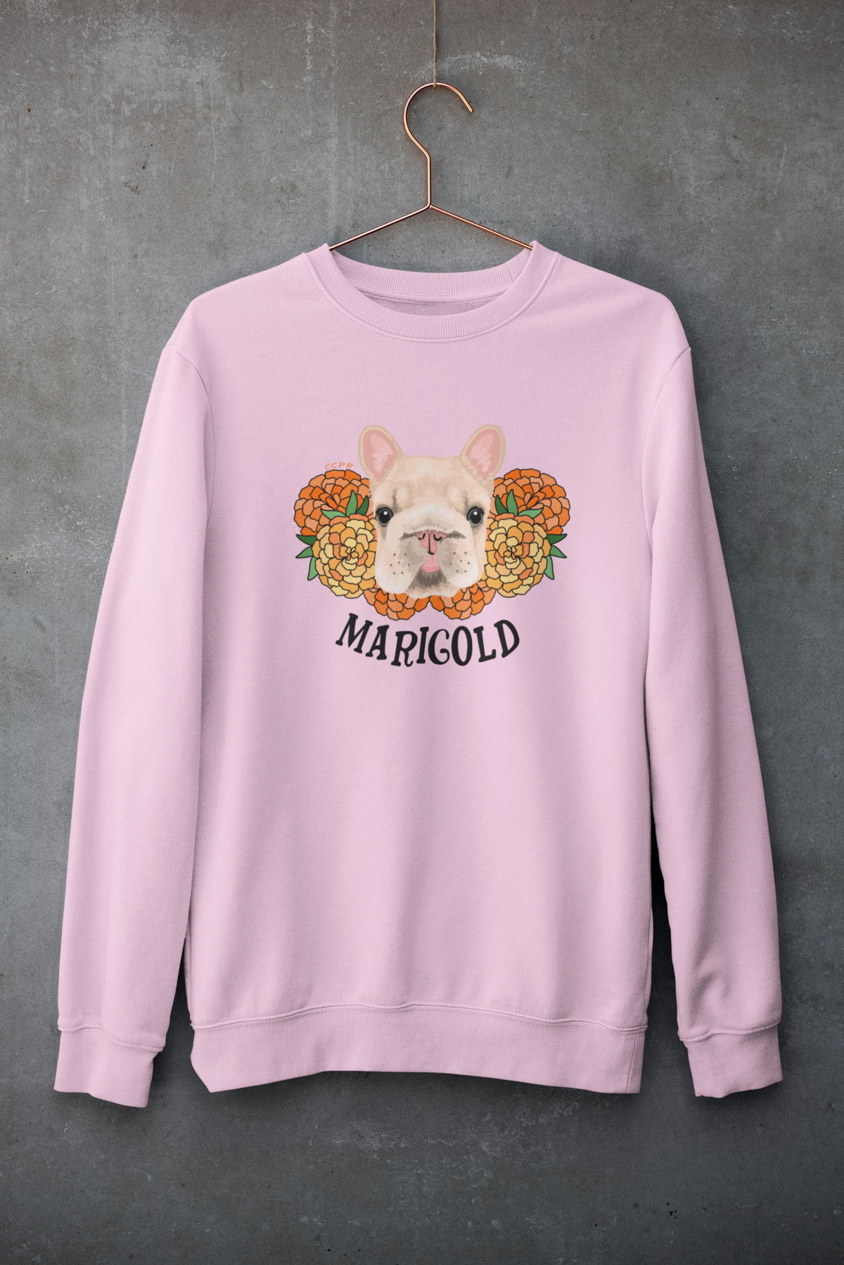 Marigold Crewneck Sweatshirt (Available in many fun colors) - Ruff Life Rescue Wear