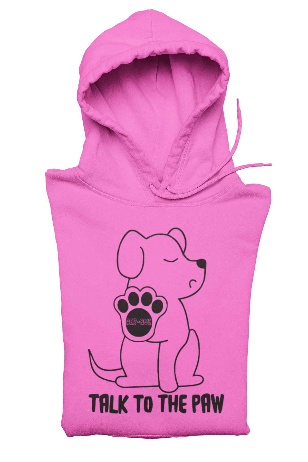 Paw Pullover Hoodie (available in many colors) - Ruff Life Rescue Wear