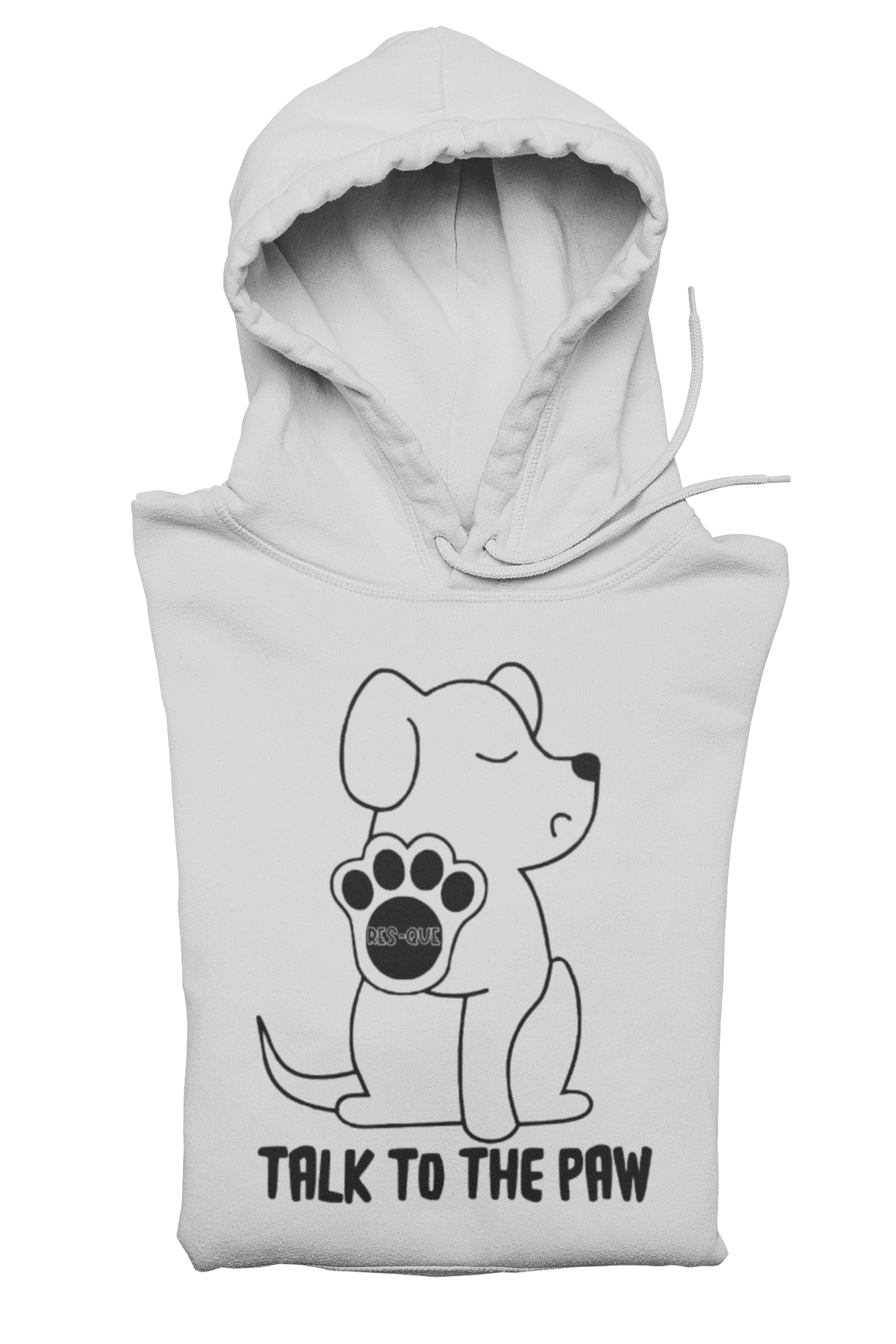 Paw Pullover Hoodie (available in many colors) - Ruff Life Rescue Wear