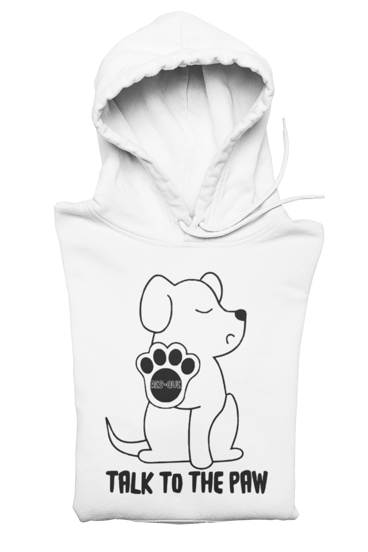 Paw Pullover Hoodie (available in many colors) - Ruff Life Rescue Wear