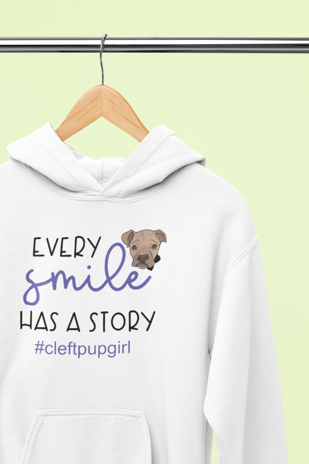Cleft Pup Brigade Story Pullover Hoodie  (Available in Several colors) - Ruff Life Rescue Wear