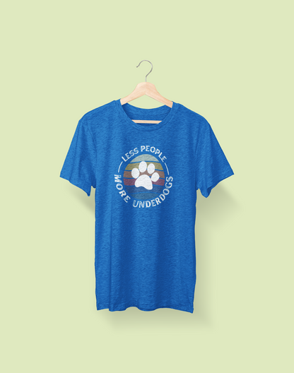 Less People, More Underdogs Triblend Tee (Available in Several Colors) - Ruff Life Rescue Wear