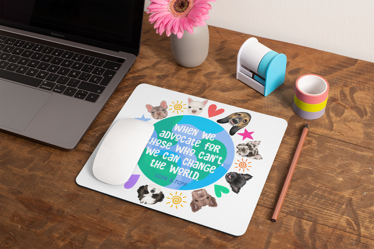 Cleft Pup Rescue Mousepads - Ruff Life Rescue Wear